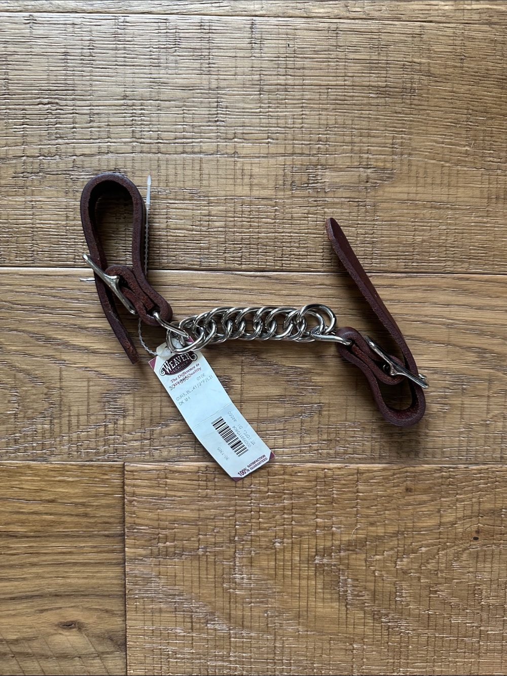 NWT! Weaver Leather Chain Curb Strap!